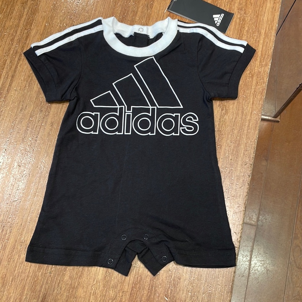 NWT baby adidas onesie